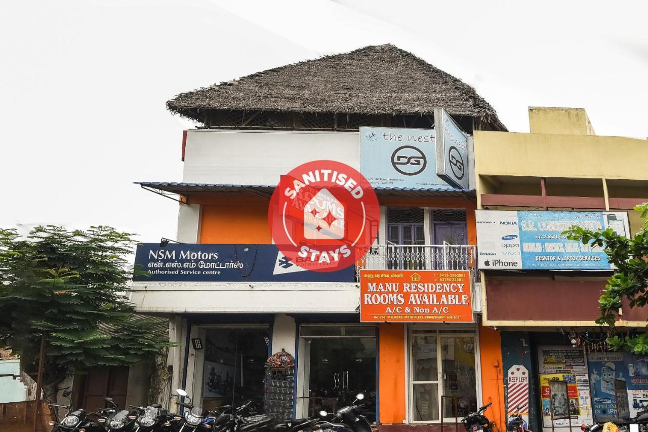 Oyo 62555 Victoria'S Heritage Hotel Puducherry Eksteriør billede